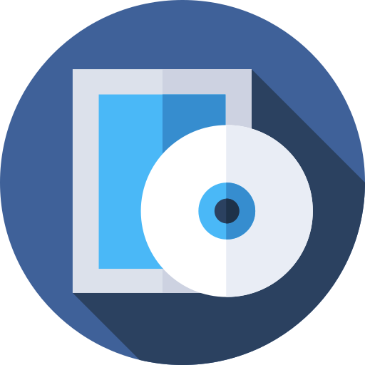 CD and DVD import icon